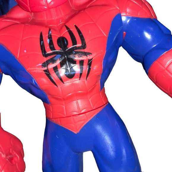 Hasbro 10 Inch Marvel Spiderman Super Hero Playskool Chunky Figure - Picture 4 of 12